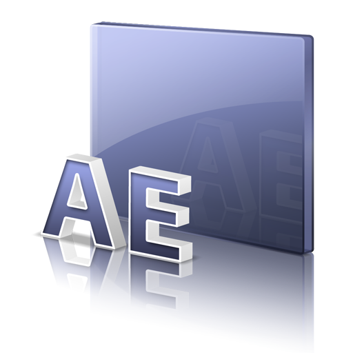 After Effects CS3 Reflets Icon 512x512 png